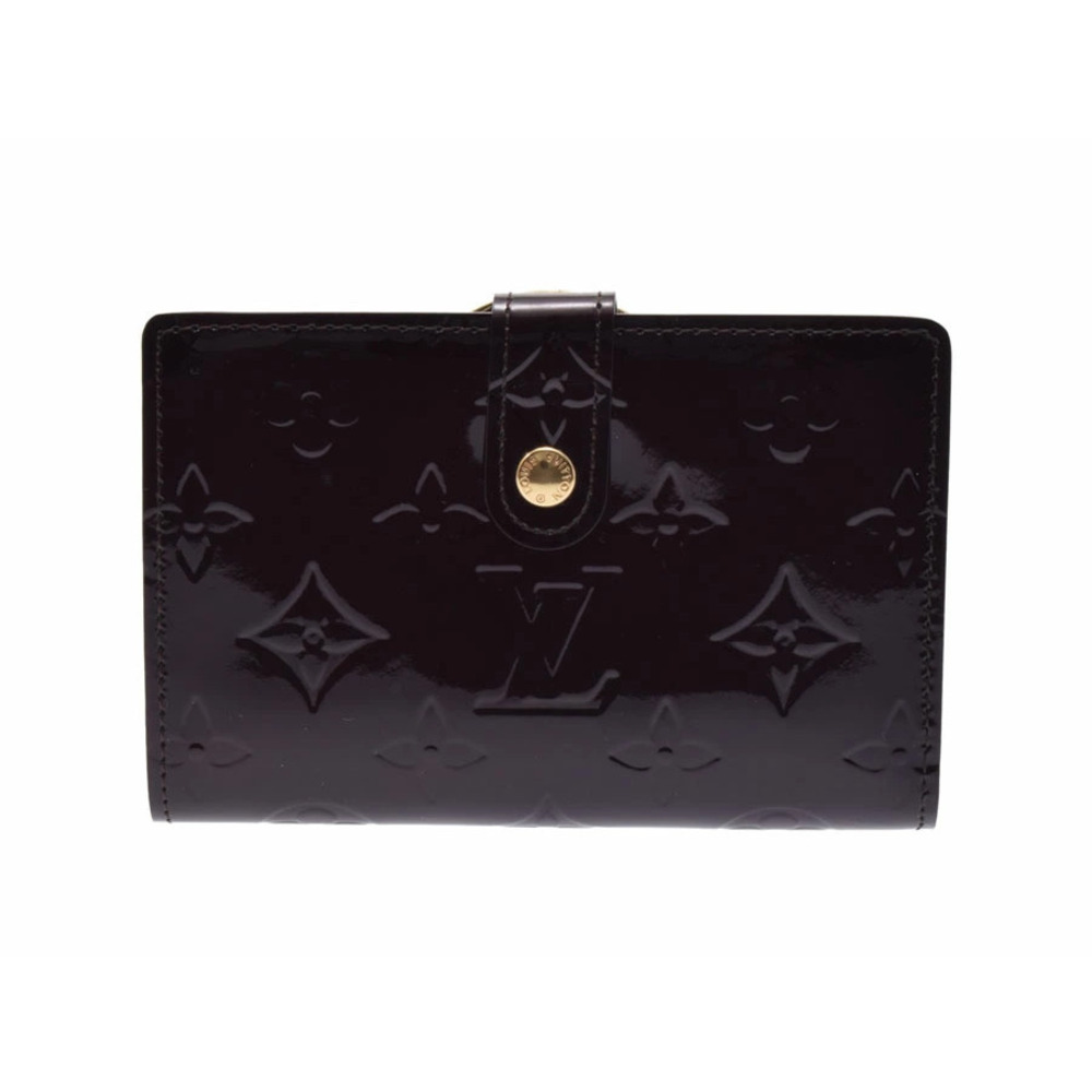 Louis Vuitton Vernis Wallet Amarante Purple